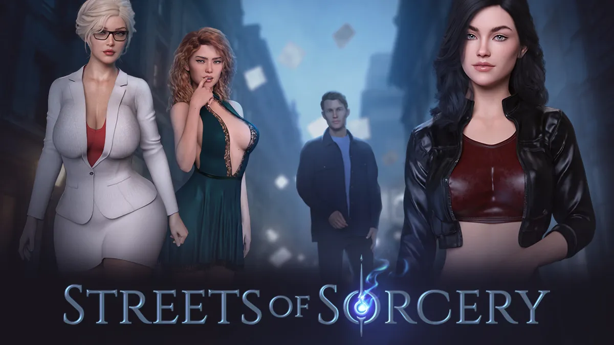 LA: Streets of Sorcery cover 1.9b – Ren'Py adult game by Bear in the Night free download