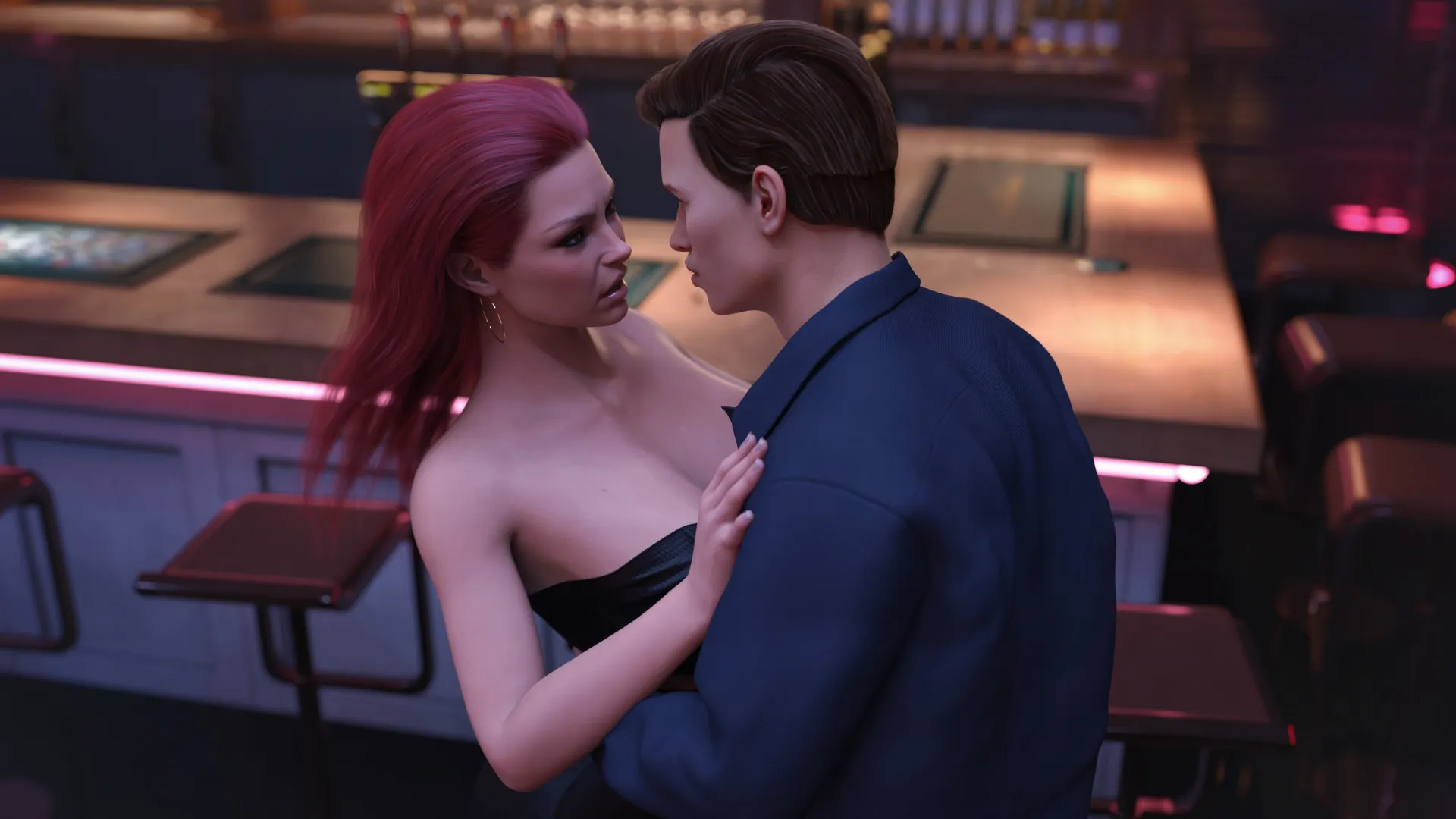 LA: Streets of Sorcery gameplay screenshot 5 (Ren'Py adult game) by Bear in the Night – free download