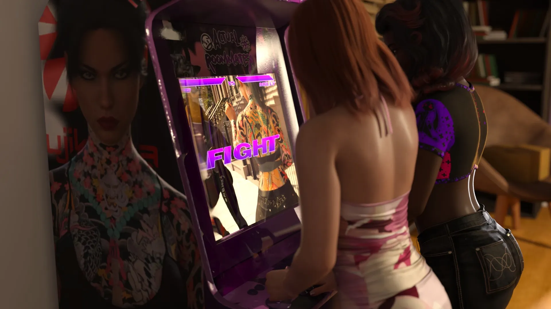 Summer in the City gameplay screenshot 7 (Ren'Py adult game) by FlipDaShit – free download
