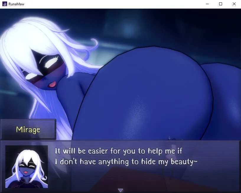 RunaMaw gameplay screenshot 8 (RPGM adult game) by CroxKoi – free download