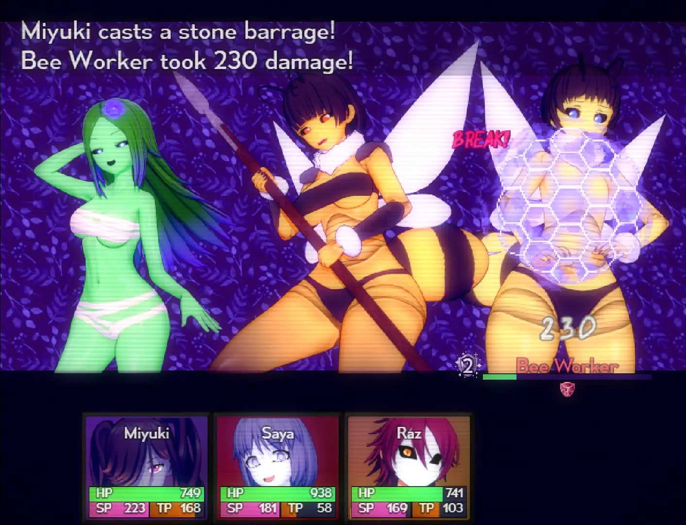 RunaMaw gameplay screenshot 16 (RPGM adult game) by CroxKoi – free download