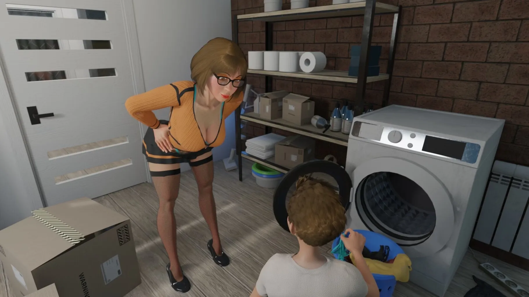 Jimmy Awkward Adventures gameplay screenshot 2 (Ren'Py adult game) by Jimmy TheDev – free download