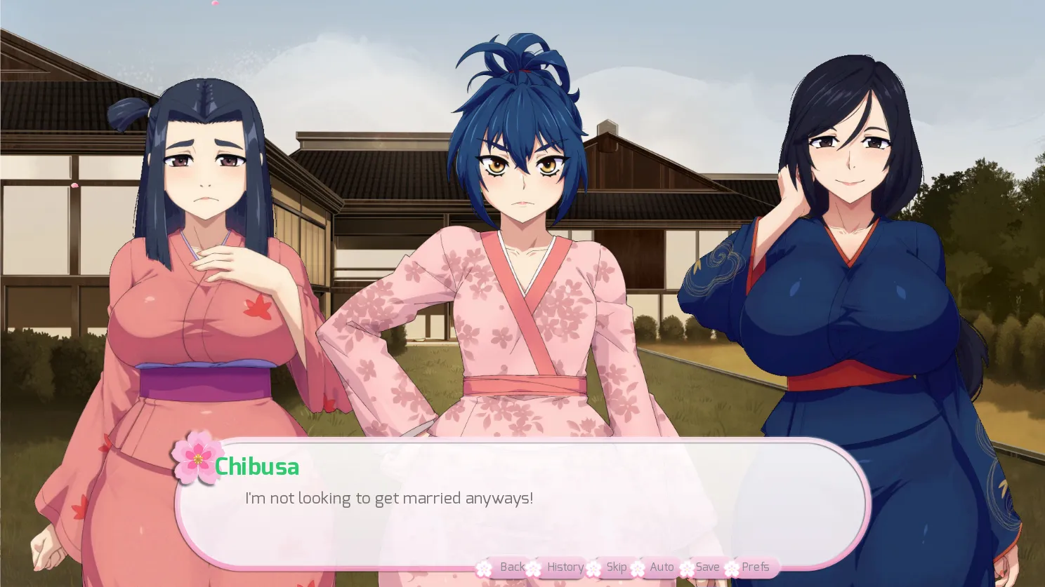 Manyuu Hikenchou BOOB gameplay screenshot 3 (Ren'Py adult game) by Kyra Visual Novels – free download