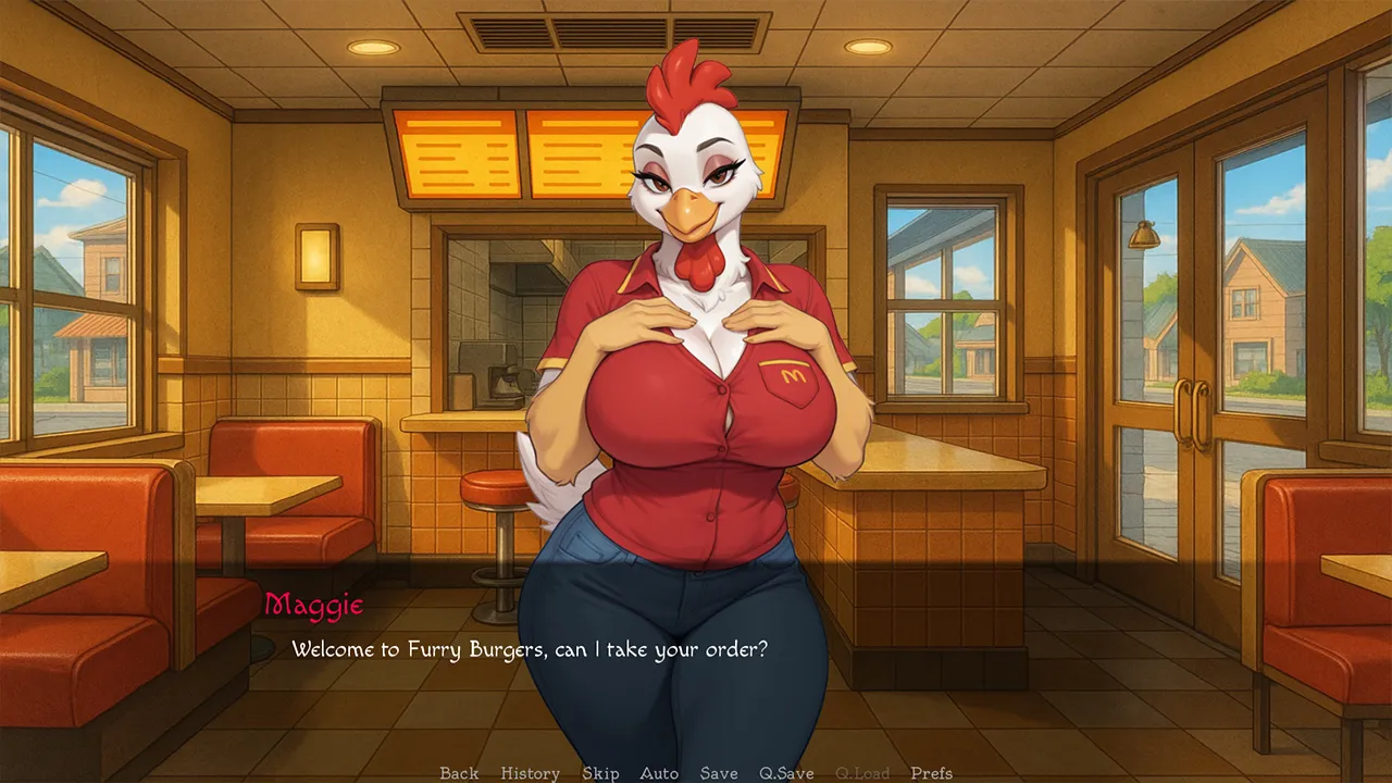 Furry Town gameplay screenshot 11 (Ren'Py adult game) by lewdbits – free download
