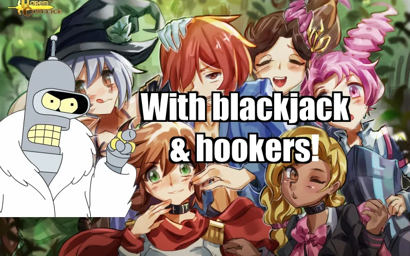 Harem Collector: Blackjack and Hookers cover 0.61.1 – RPGM adult game by Cazador Games free download