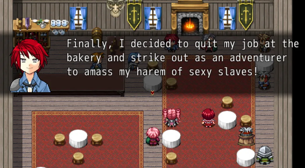 Harem Collector: Blackjack and Hookers gameplay screenshot 6 (RPGM adult game) by Cazador Games – free download