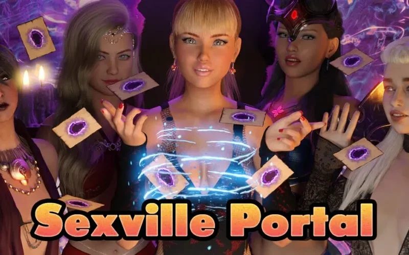 Sexville Portal cover 0.11 – Ren'Py adult game by Sexville Games free download