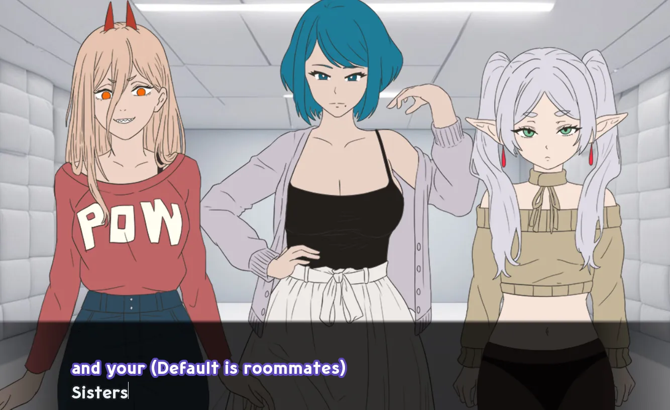 Party Shuffle Extravaganza! gameplay screenshot 1 (Ren'Py adult game) by PoggeseH – free download
