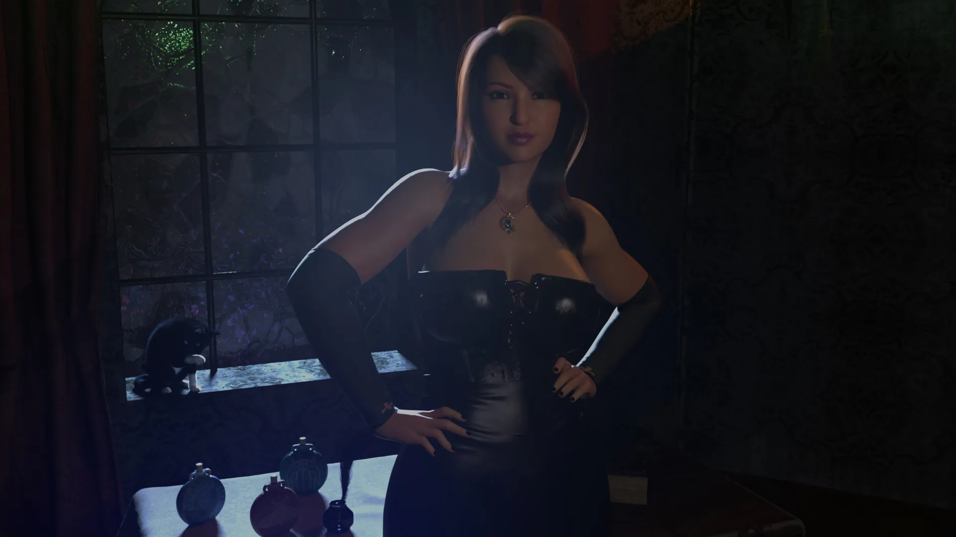 Fractured Veil gameplay screenshot 2 (Ren'Py adult game) by Xeratios – free download