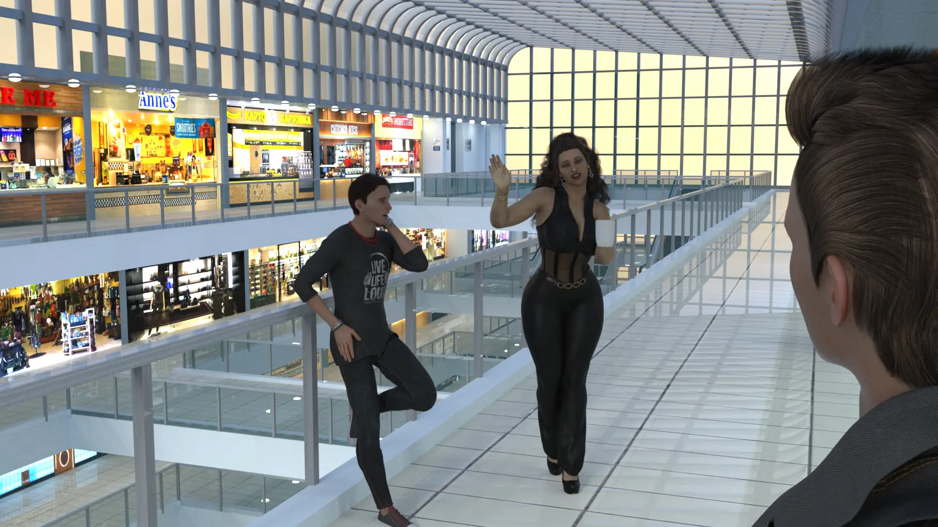 Fractured Veil gameplay screenshot 11 (Ren'Py adult game) by Xeratios – free download