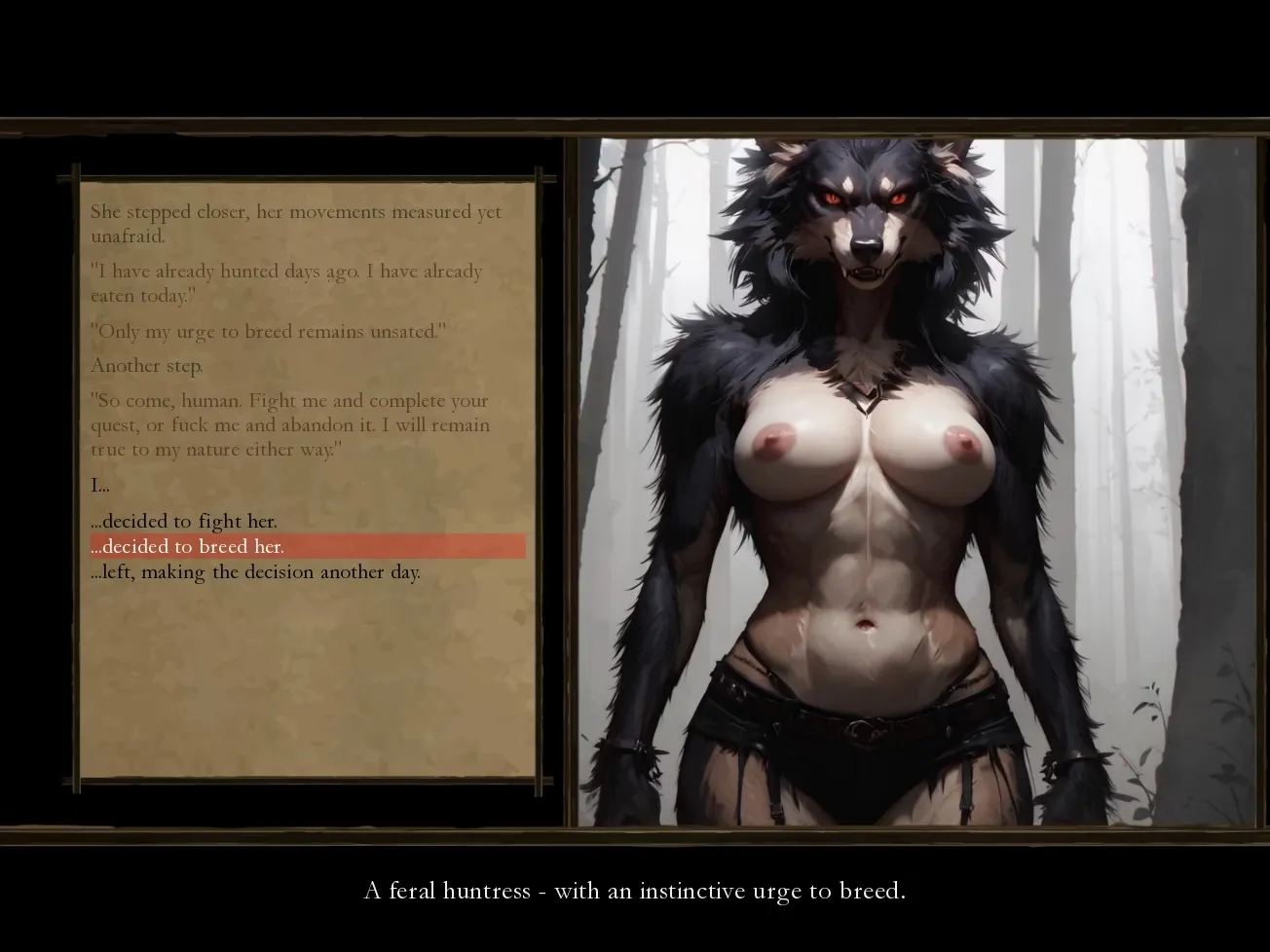 Of Devotion and Despondence: REBRED gameplay screenshot 3 (Ren'Py adult game) by Earliestbird – free download