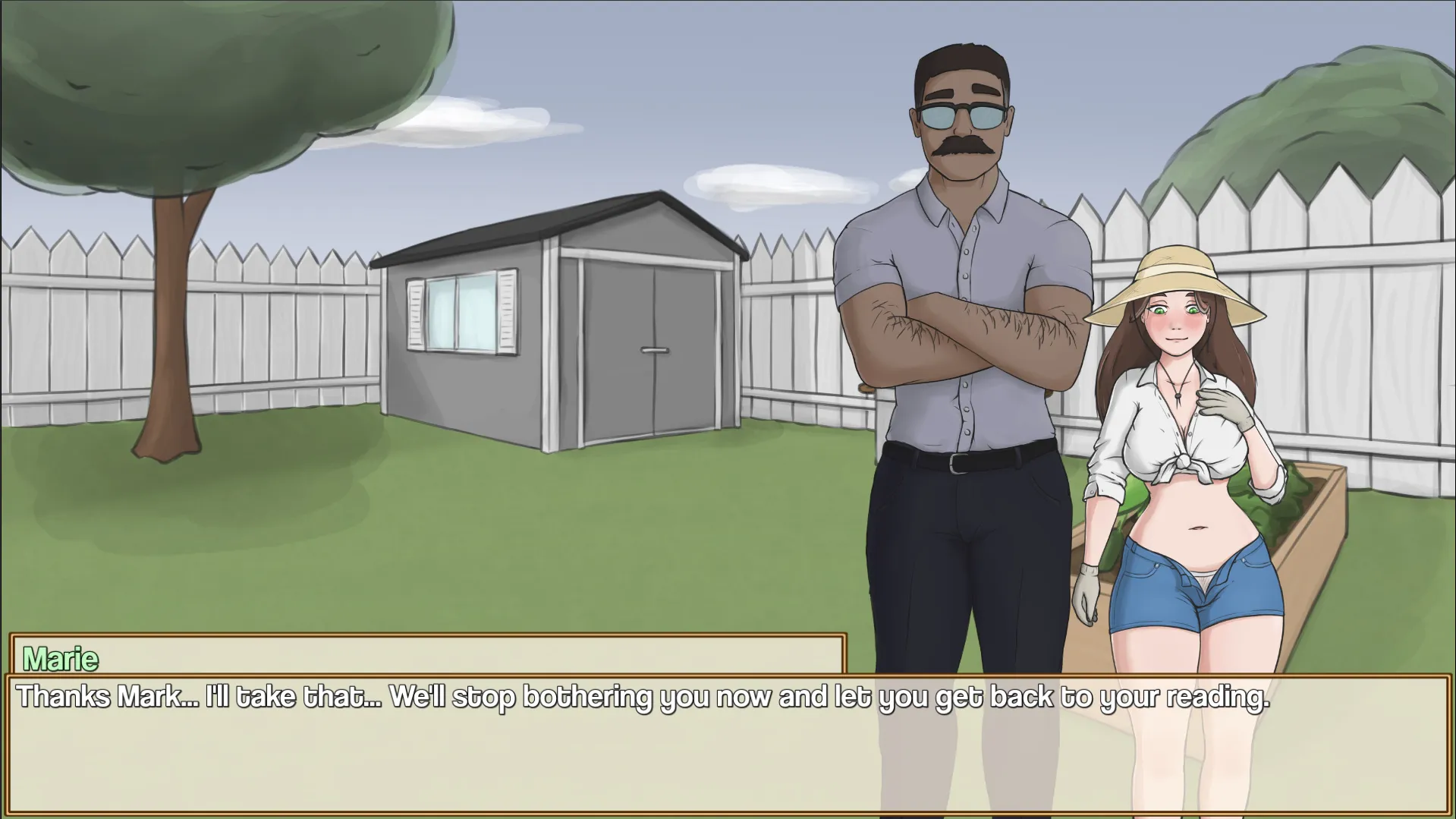 My Nudist Neighbors gameplay screenshot 4 (Godot adult game) by Tiny Devil Studio – free download