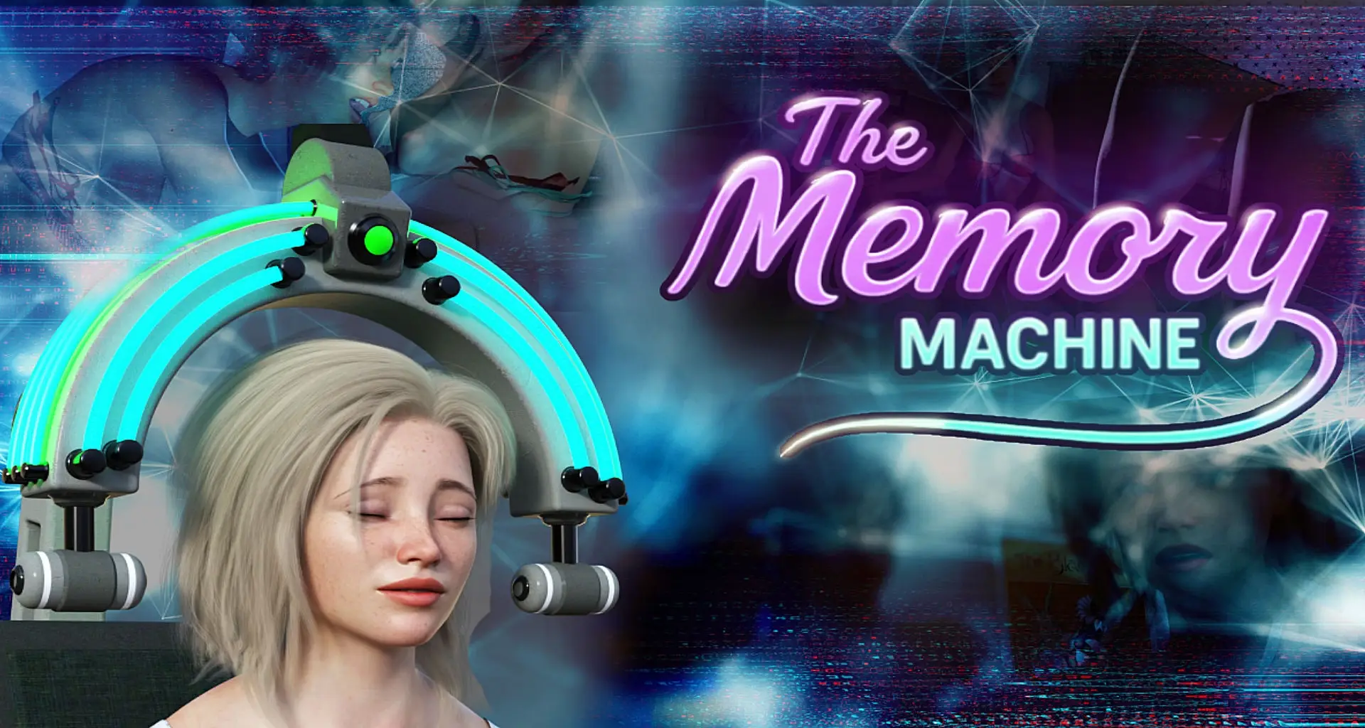 The Memory Machine cover 2.2 – Ren'Py adult game by Pixieblink free download