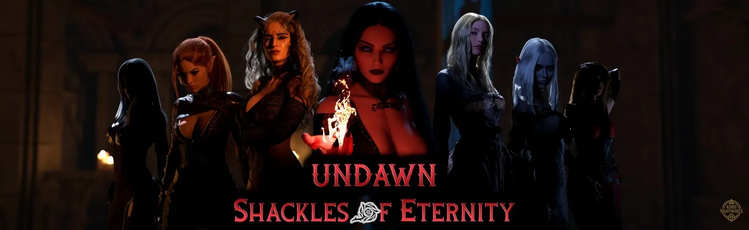 UNDAWN: Shackles Of Eternity cover Chapter 3 – Ren'Py adult game by Kind Nightmares free download
