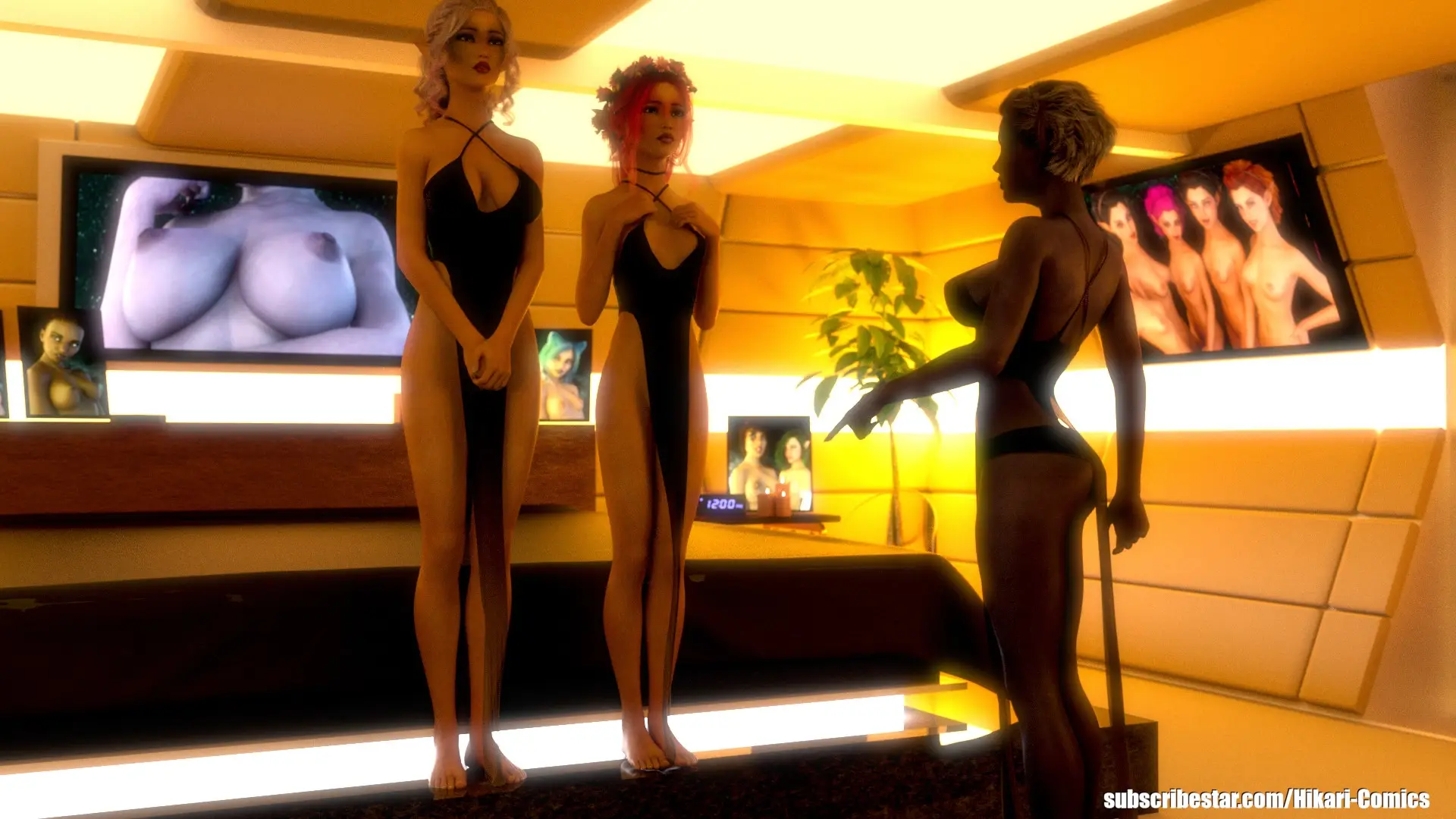 Hikari: First Interlude gameplay screenshot 17 (Ren'Py adult game) by Hikari Comics – free download