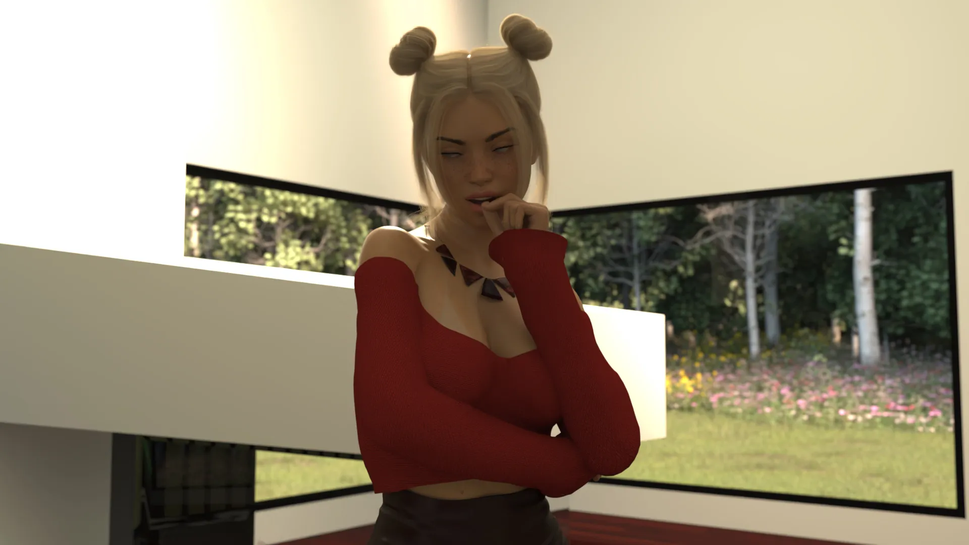 The Fiancée gameplay screenshot 4 (Ren'Py adult game) by Lounatick – free download