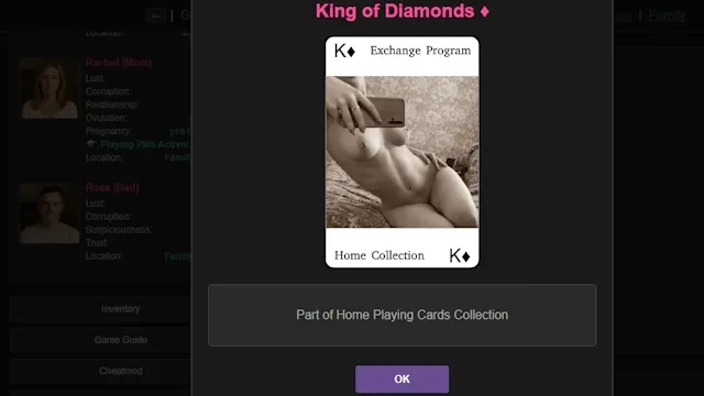 Exchange Program: New Roommate gameplay screenshot 9 (HTML adult game) by Kinkytales – free download