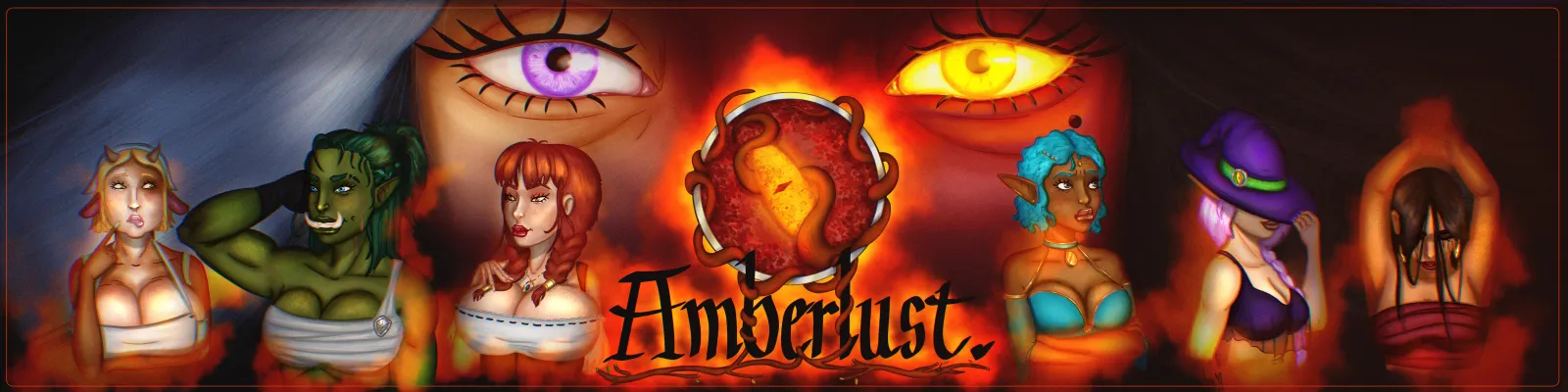 Amberlust cover 0.11.5 – Ren'Py adult game by NabitoWorks free download