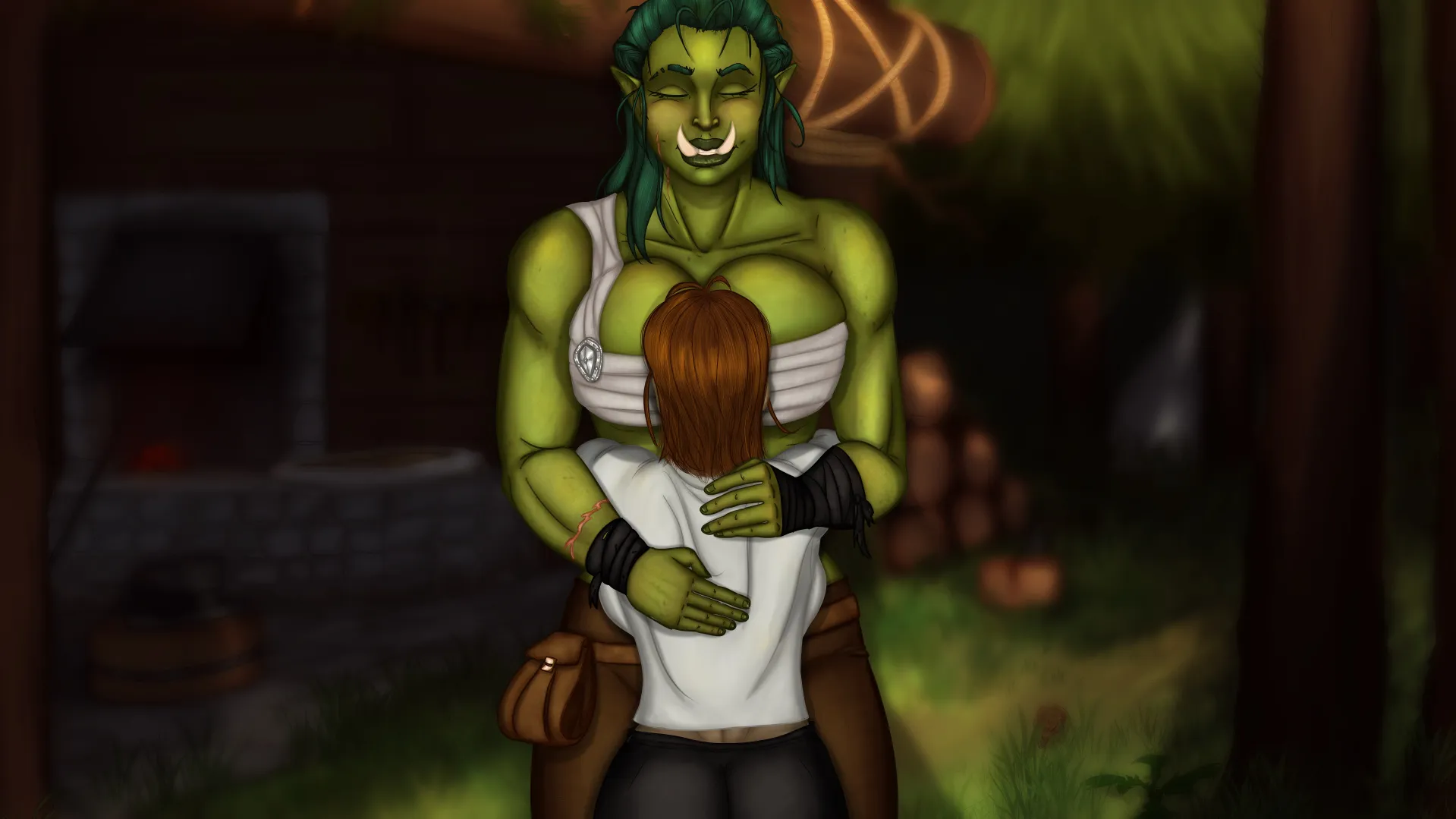 Amberlust gameplay screenshot 3 (Ren'Py adult game) by NabitoWorks – free download