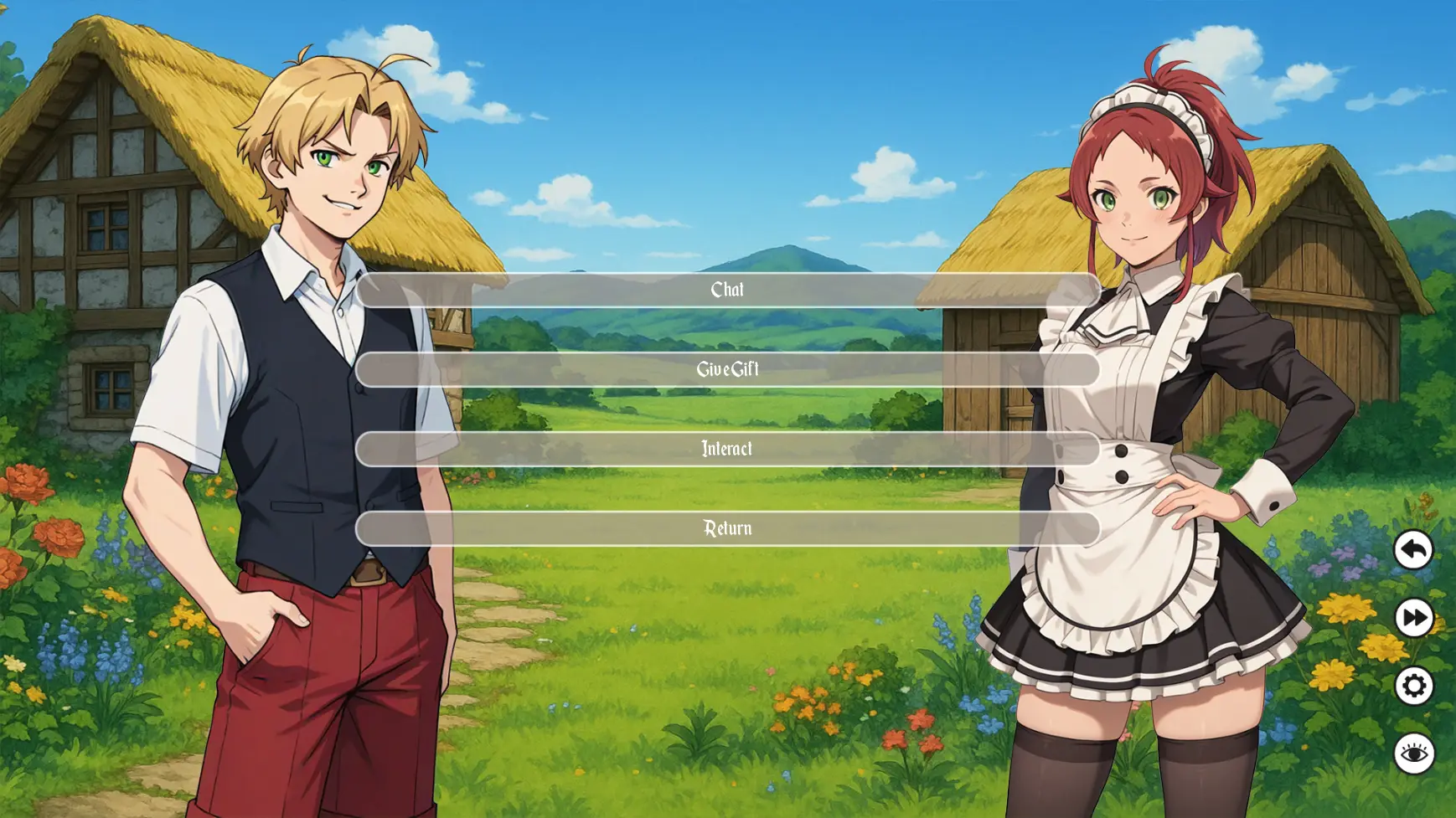 Mushoku Tensex gameplay screenshot 3 (Ren'Py adult game) by Eroshi – free download