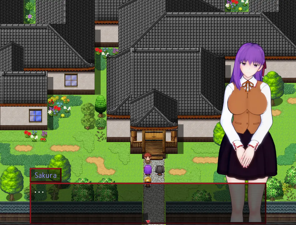 Fate/Stray Night gameplay screenshot 6 (RPGM adult game) by Kuddepudde – free download
