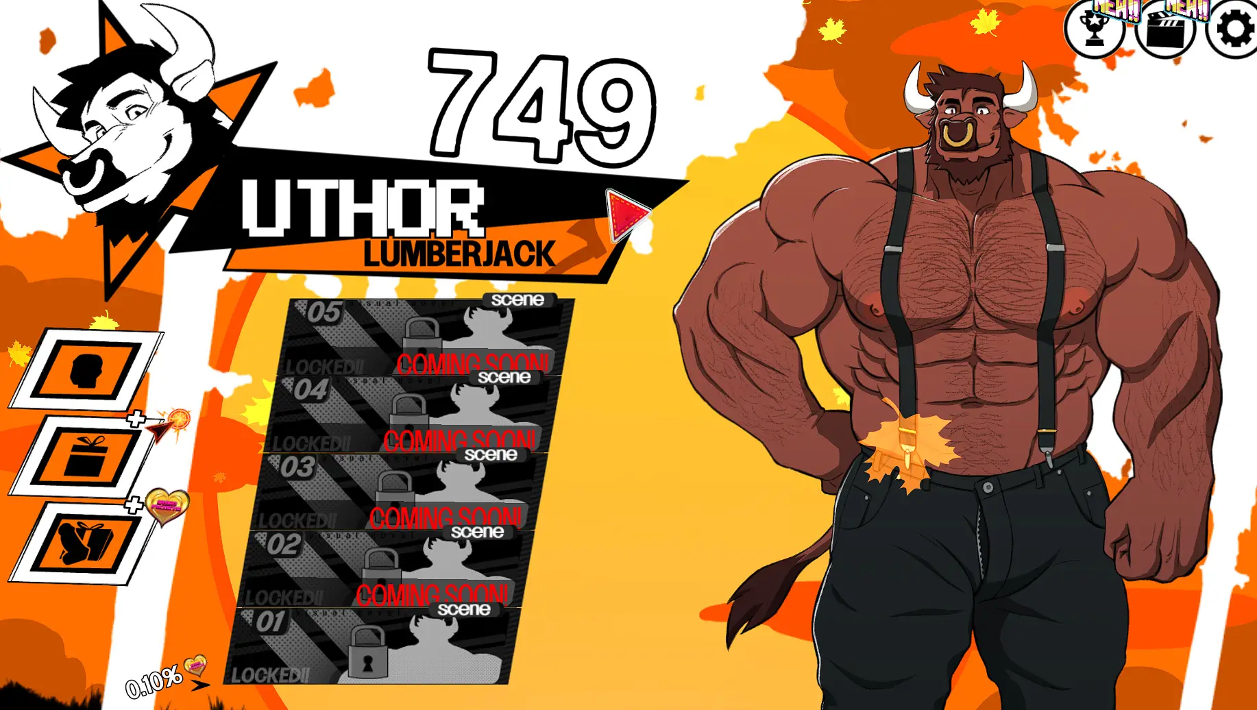 Beastly Bonds gameplay screenshot 2 (Unity adult game) by Dark Side Of Discovery – free download