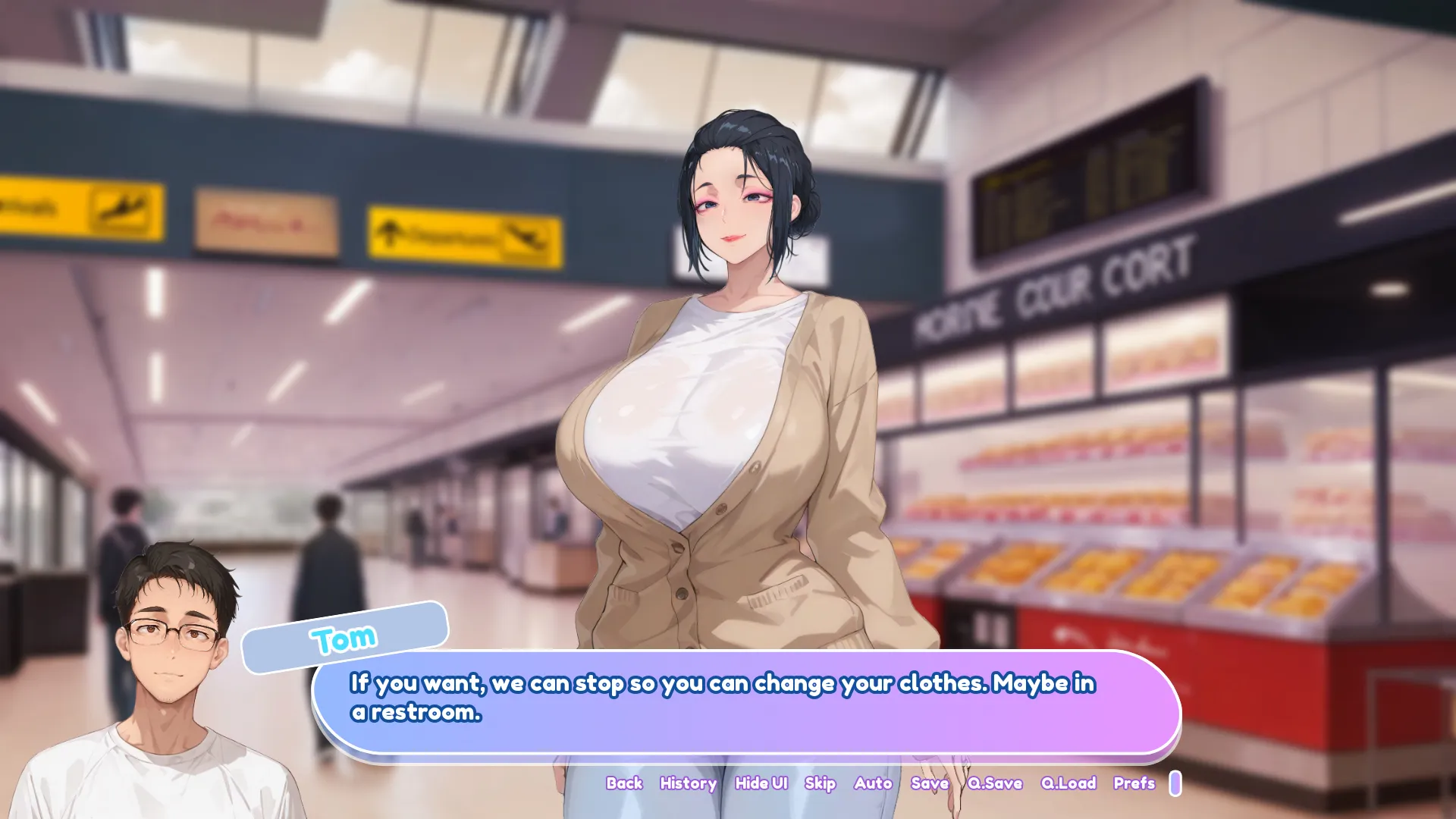 Unbreakable Love gameplay screenshot 6 (Ren'Py adult game) by Unbreakable Love – free download