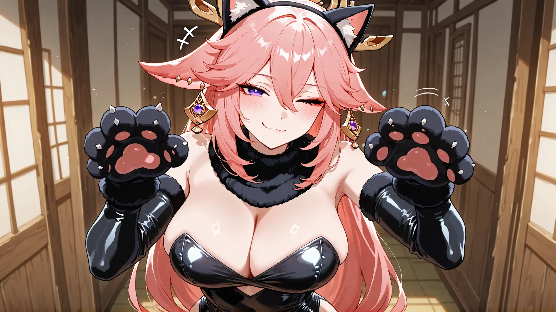 Hentai Hustle gameplay screenshot 10 (Ren'Py adult game) by LunarSiren – free download