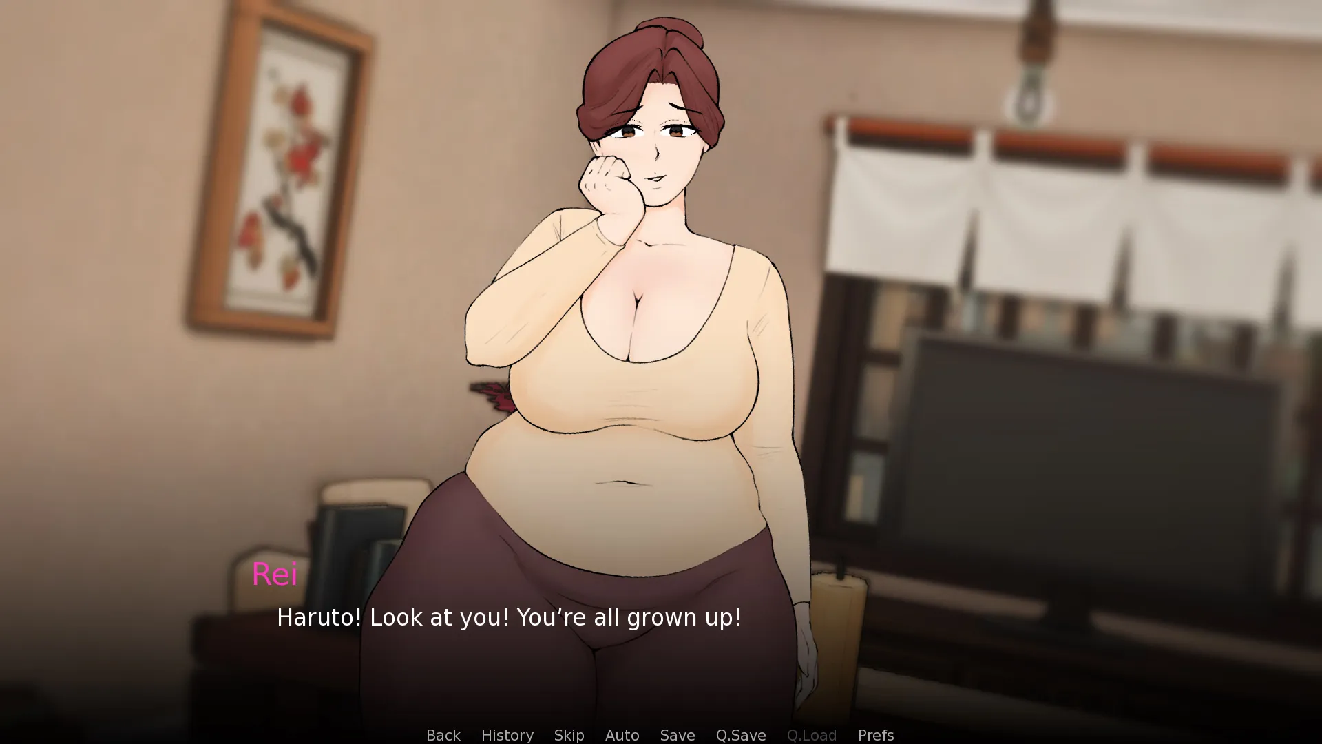 Holiday Homewrecker gameplay screenshot 2 (Ren'Py adult game) by Stolendesire – free download