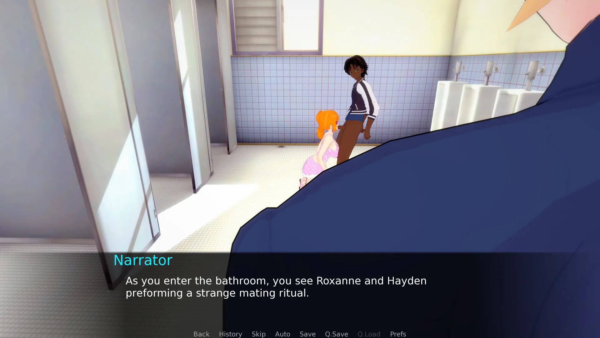 White Boy Summer gameplay screenshot 1 (Ren'Py adult game) by PallasManul – free download