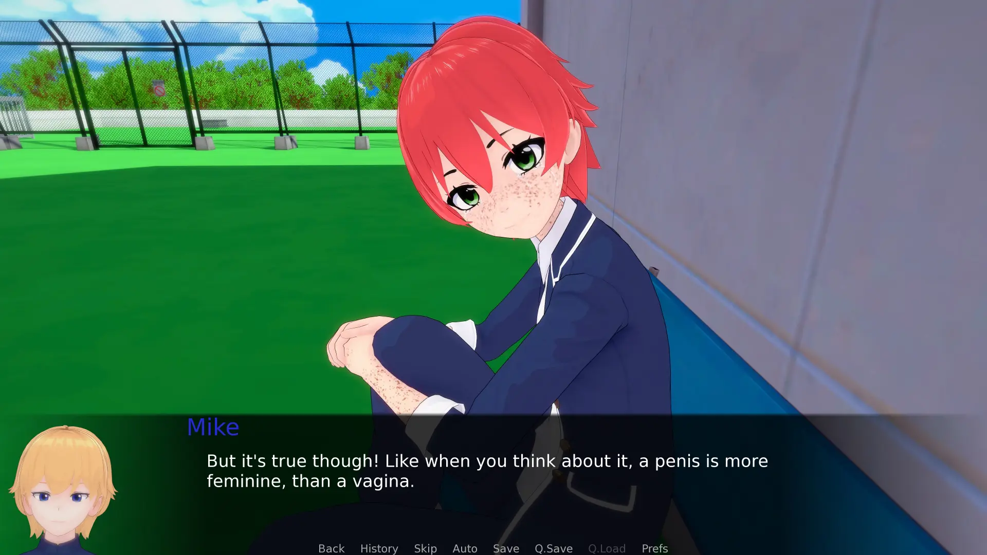 White Boy Summer gameplay screenshot 6 (Ren'Py adult game) by PallasManul – free download