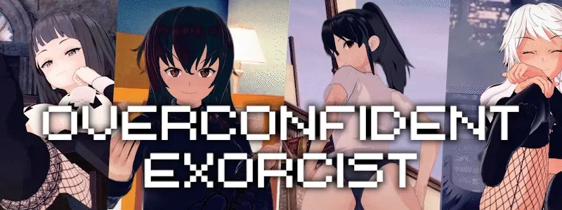 Overconfident Exorcist cover 1.08 – RPGM adult game by MudBeu free download