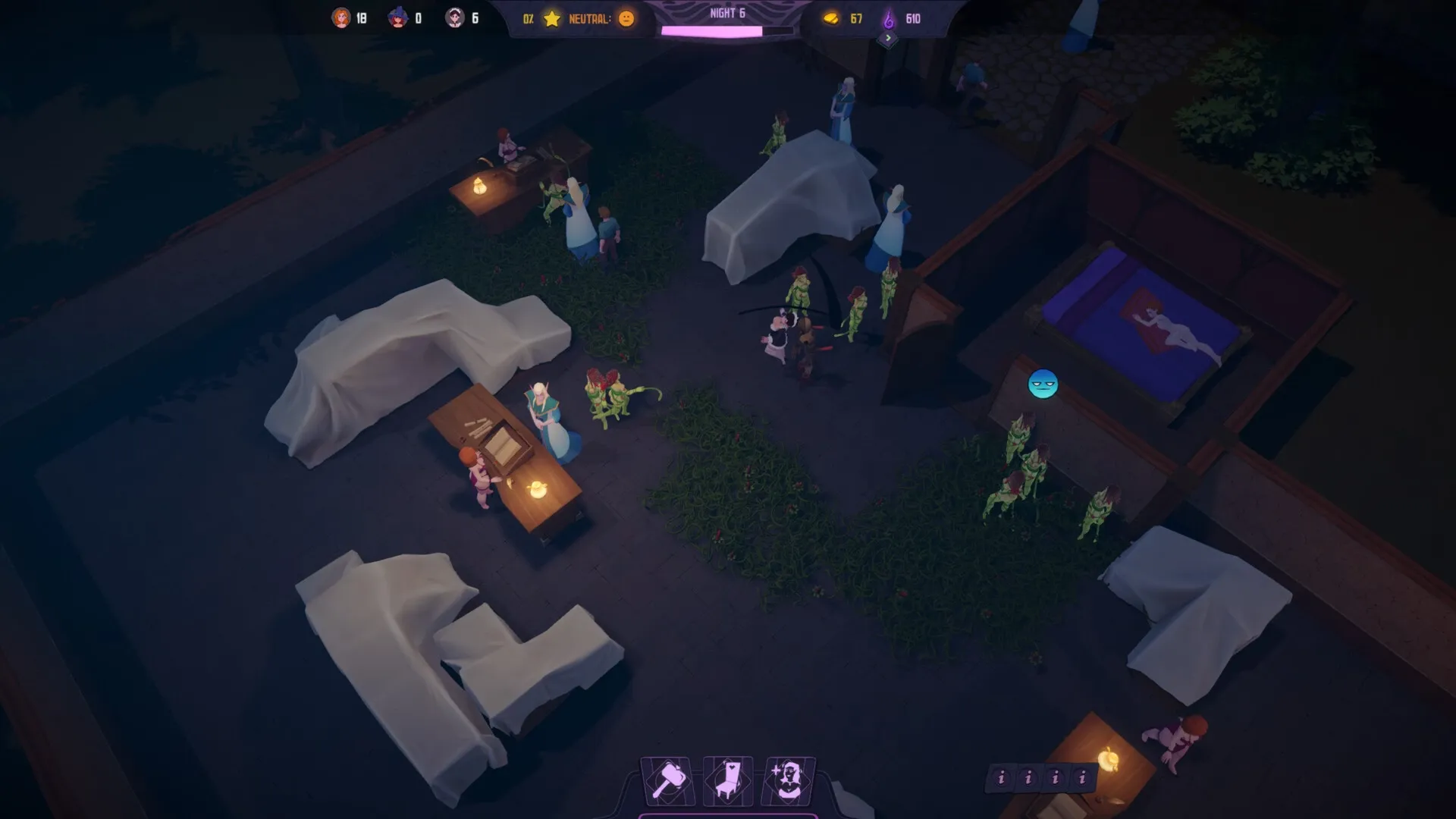 Fantasy Brothel Manager gameplay screenshot 10 (Unity adult game) by Eki-Eki-Eki – free download