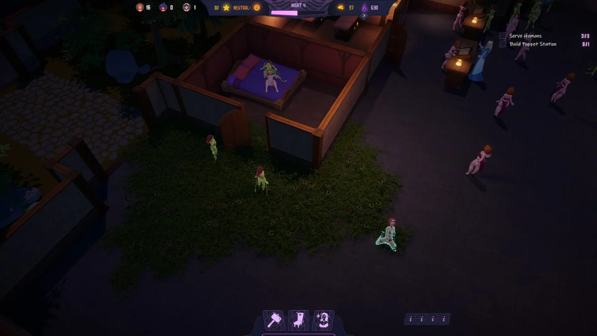 Fantasy Brothel Manager gameplay screenshot 11 (Unity adult game) by Eki-Eki-Eki – free download