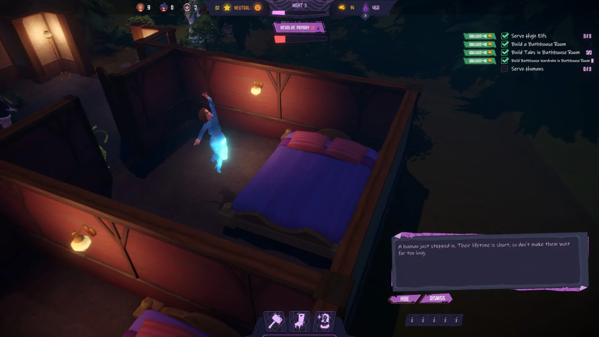 Fantasy Brothel Manager gameplay screenshot 12 (Unity adult game) by Eki-Eki-Eki – free download