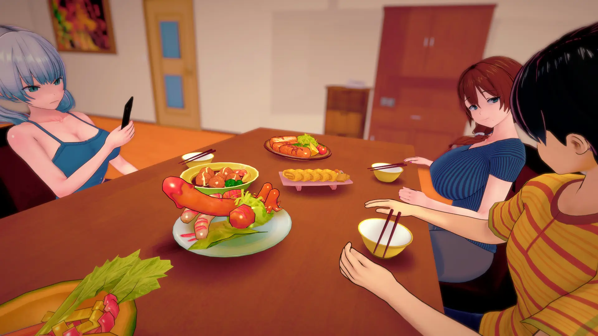 xxxFiles gameplay screenshot 4 (Ren'Py adult game) by Caine.Totally.Sane – free download
