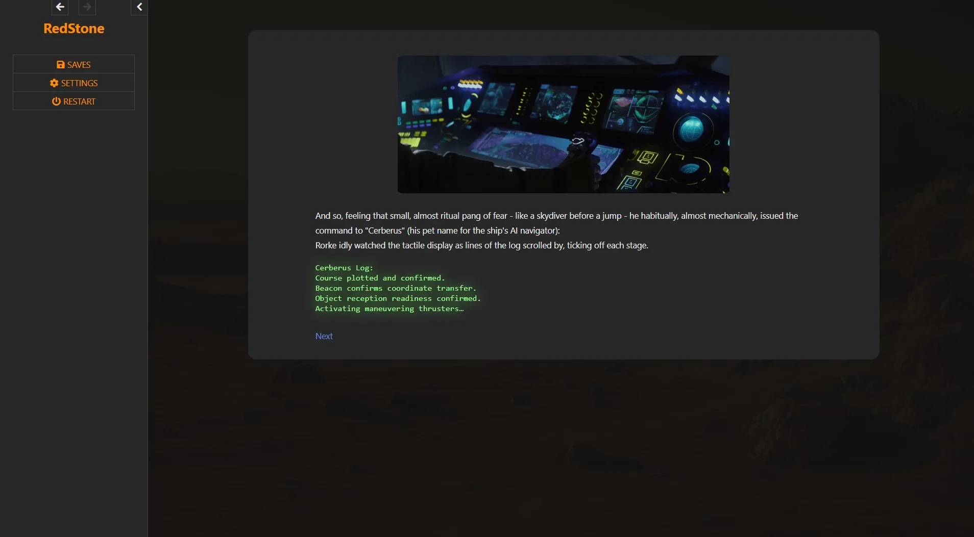 RedStone gameplay screenshot 1 (HTML adult game) by MoonlightCat – free download