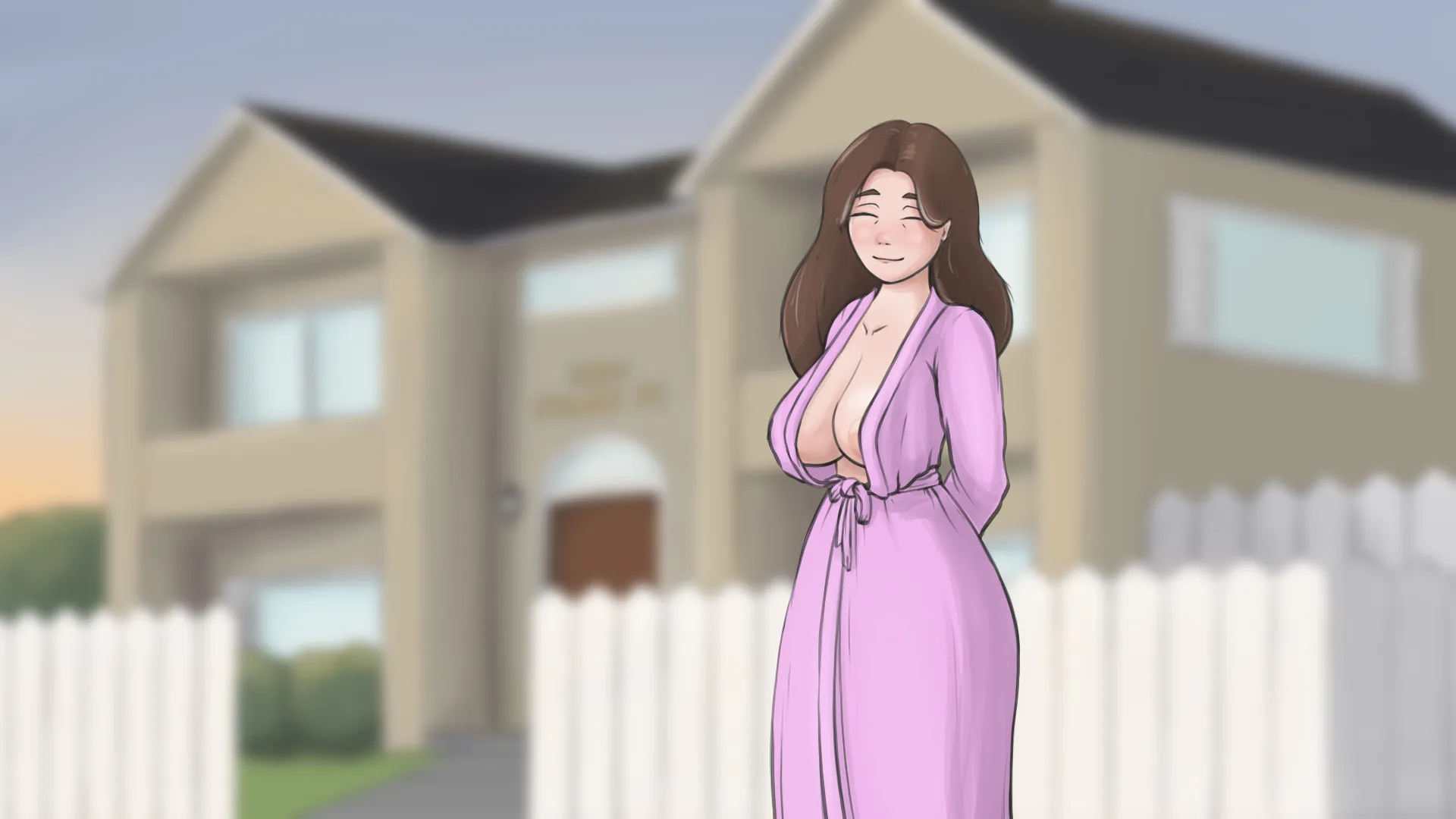 My Nudist Neighbors gameplay screenshot 1 (Godot adult game) by Tiny Devil Studio – free download