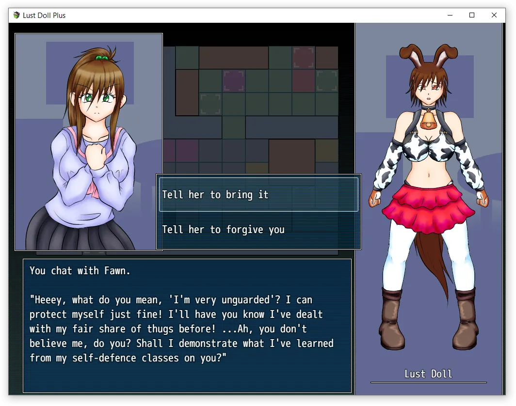 Lust Doll Plus gameplay screenshot 7 (RPGM adult game) by Indivi – free download