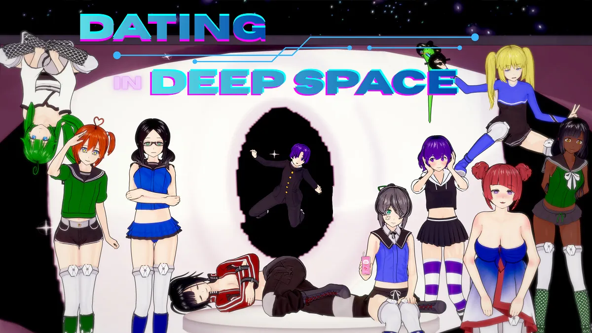 Dating in Deep Space cover 0.5 – Ren'Py adult game by BubbleGumKnight free download