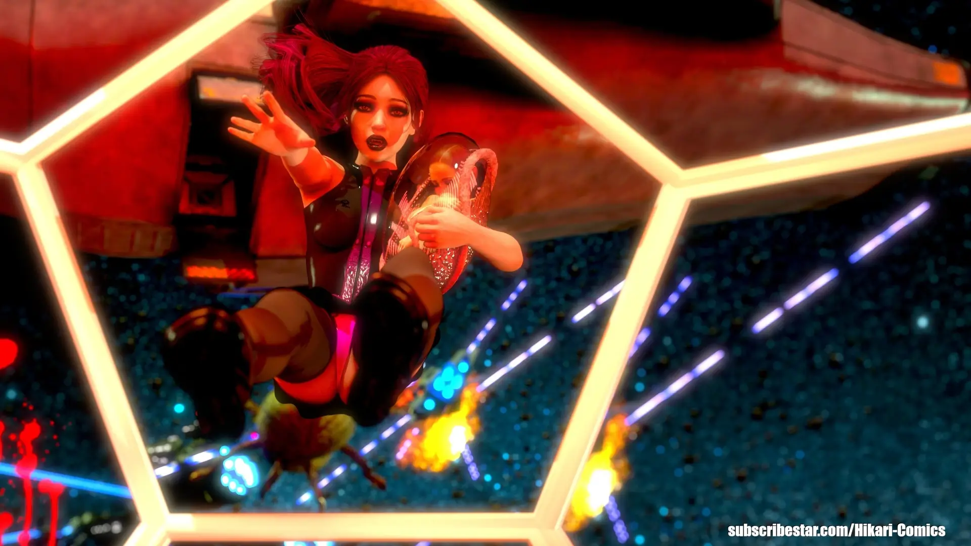 Hikari: First Interlude gameplay screenshot 14 (Ren'Py adult game) by Hikari Comics – free download