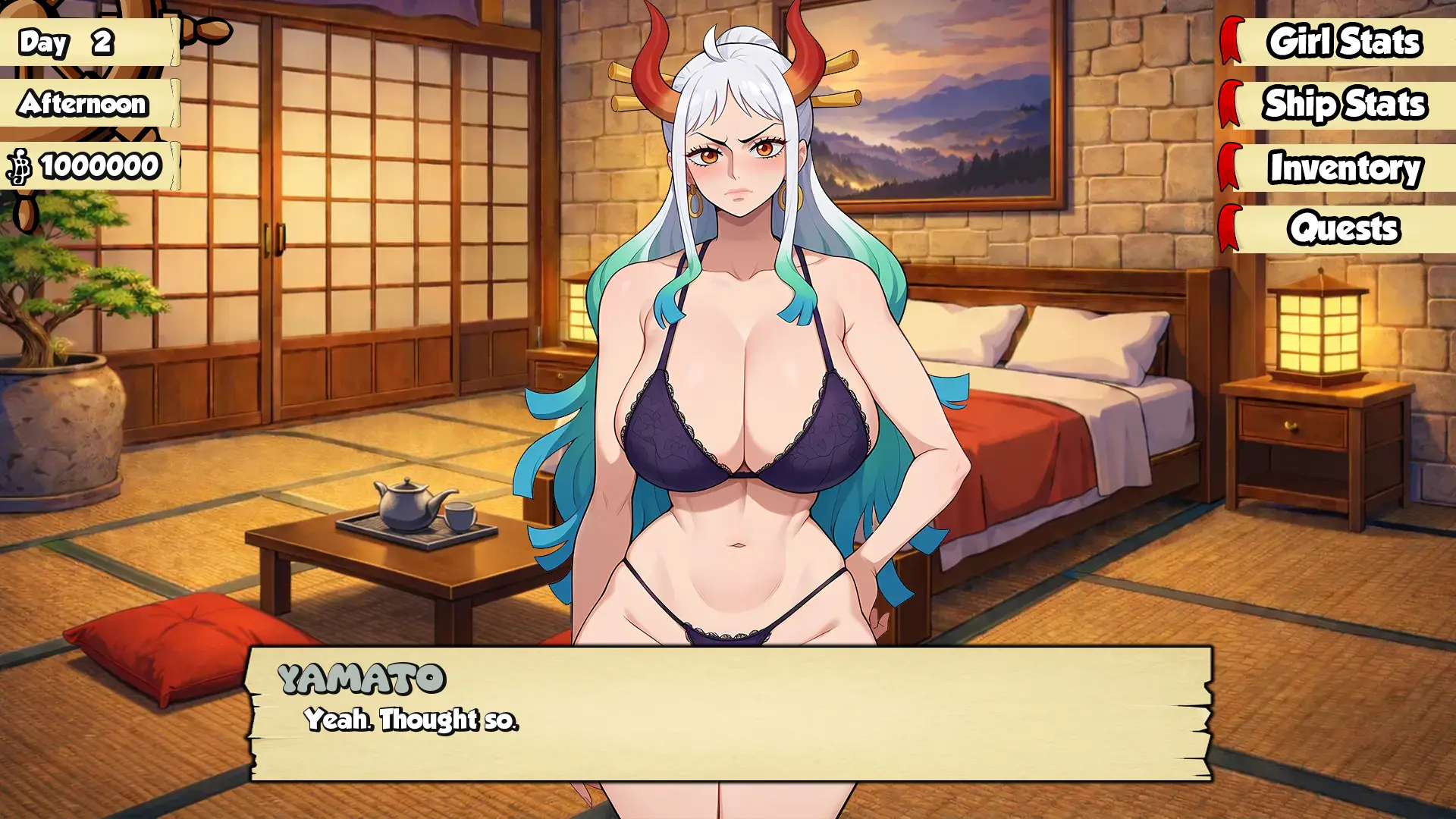 Lewd Piece gameplay screenshot 3 (Ren'Py adult game) by Beta Games – free download