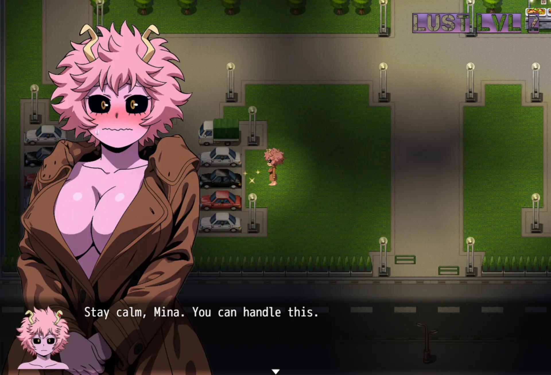 Stripped in Action: Mina Lewd Ops gameplay screenshot 20 (RPGM adult game) by TopinGX – free download