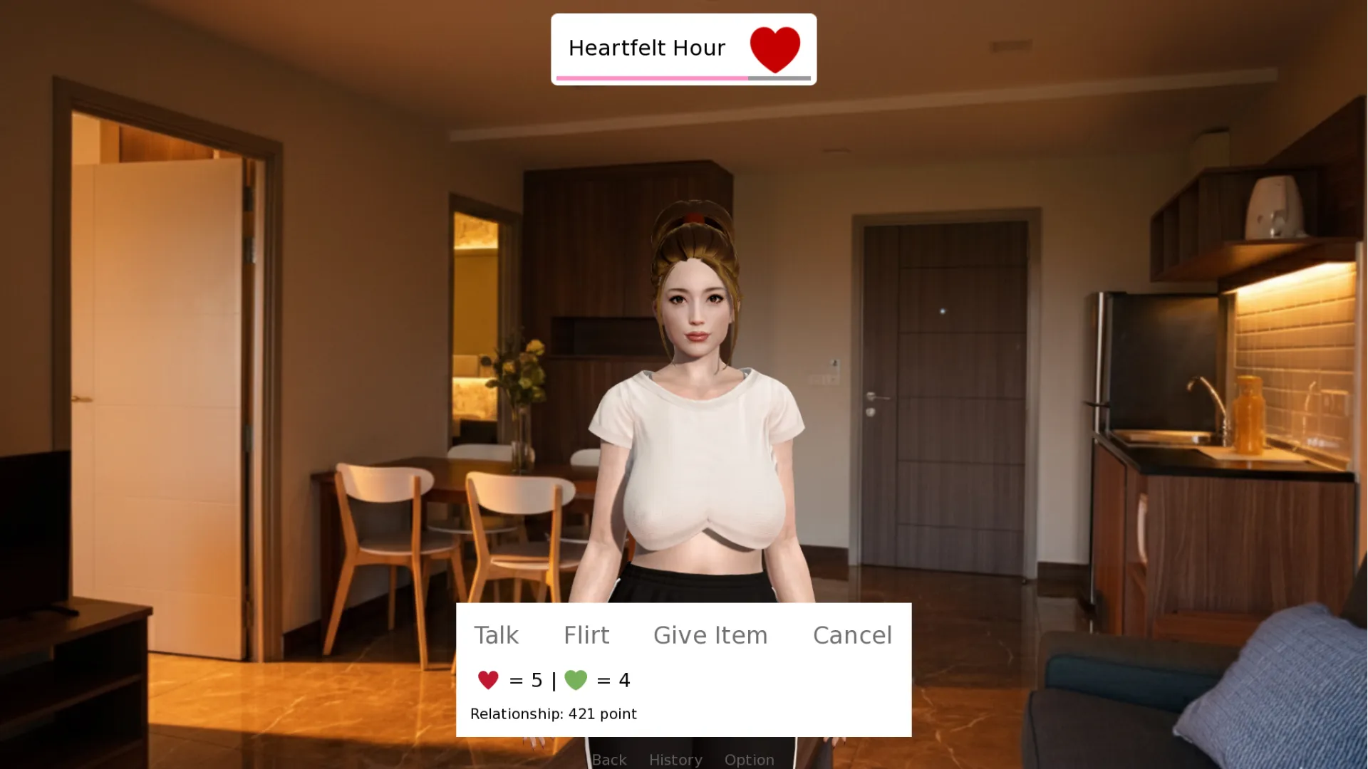 I Need to Be in Love gameplay screenshot 7 (Ren'Py adult game) by TEAMODEV – free download