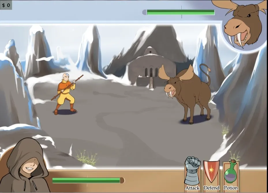 Four Elements Trainer gameplay screenshot 2 (Ren'Py adult game) by Mity – free download