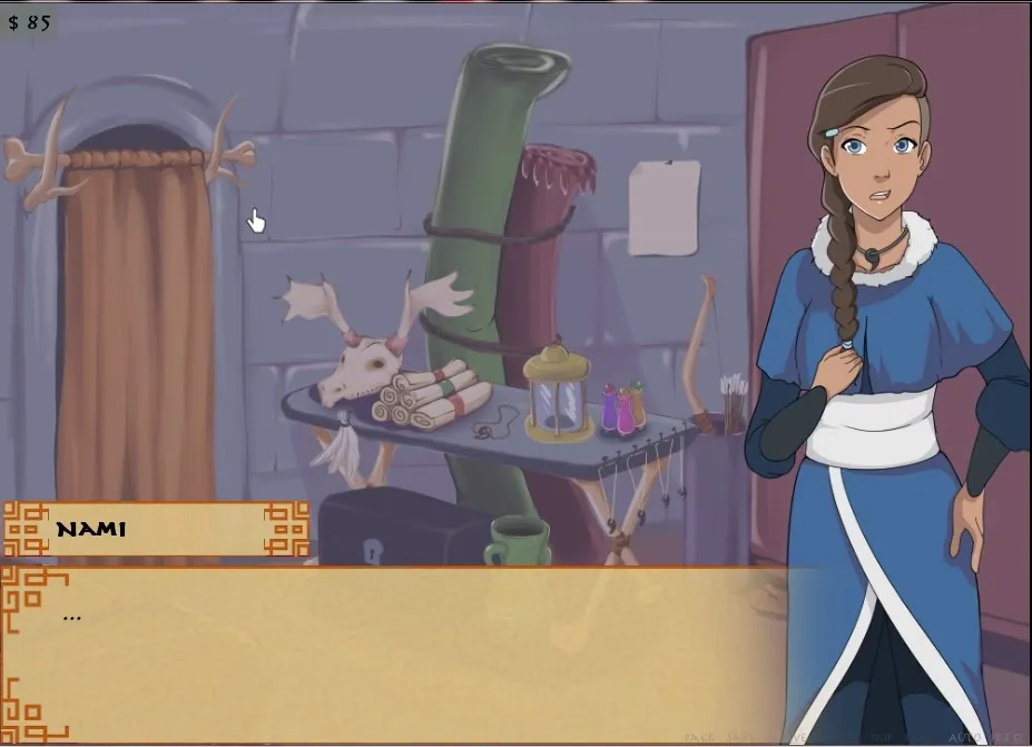 Four Elements Trainer gameplay screenshot 6 (Ren'Py adult game) by Mity – free download