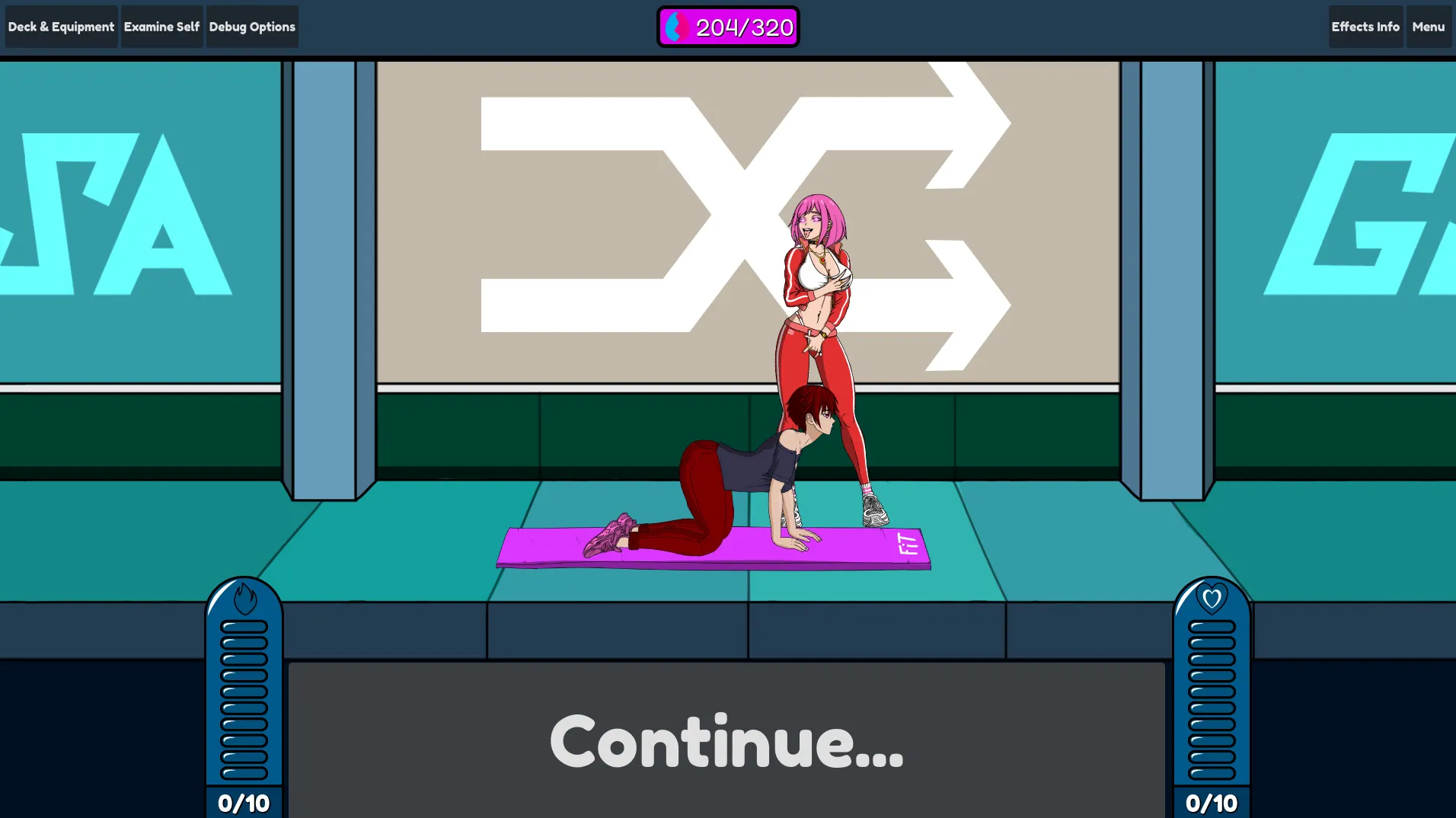 Shuffle Me gameplay screenshot 1 (Godot adult game) by SifaGames – free download
