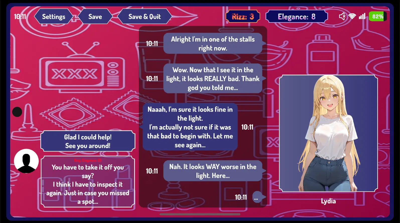 MelodyMuse gameplay screenshot 3 (Unity adult game) by AtE – free download