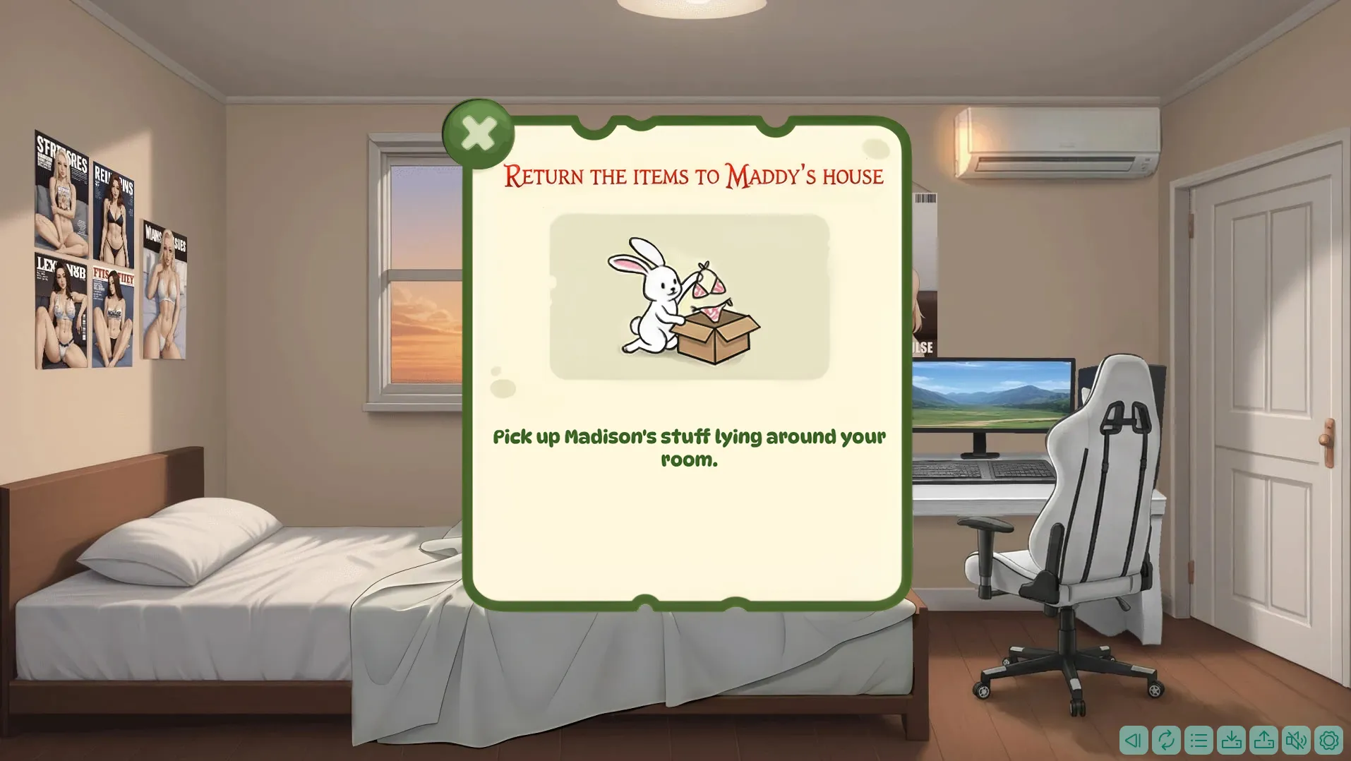 Stuck with My Ex’s Family and Zombies!? gameplay screenshot 3 (Ren'Py adult game) by Puushi Sama & EmperoXXX – free download