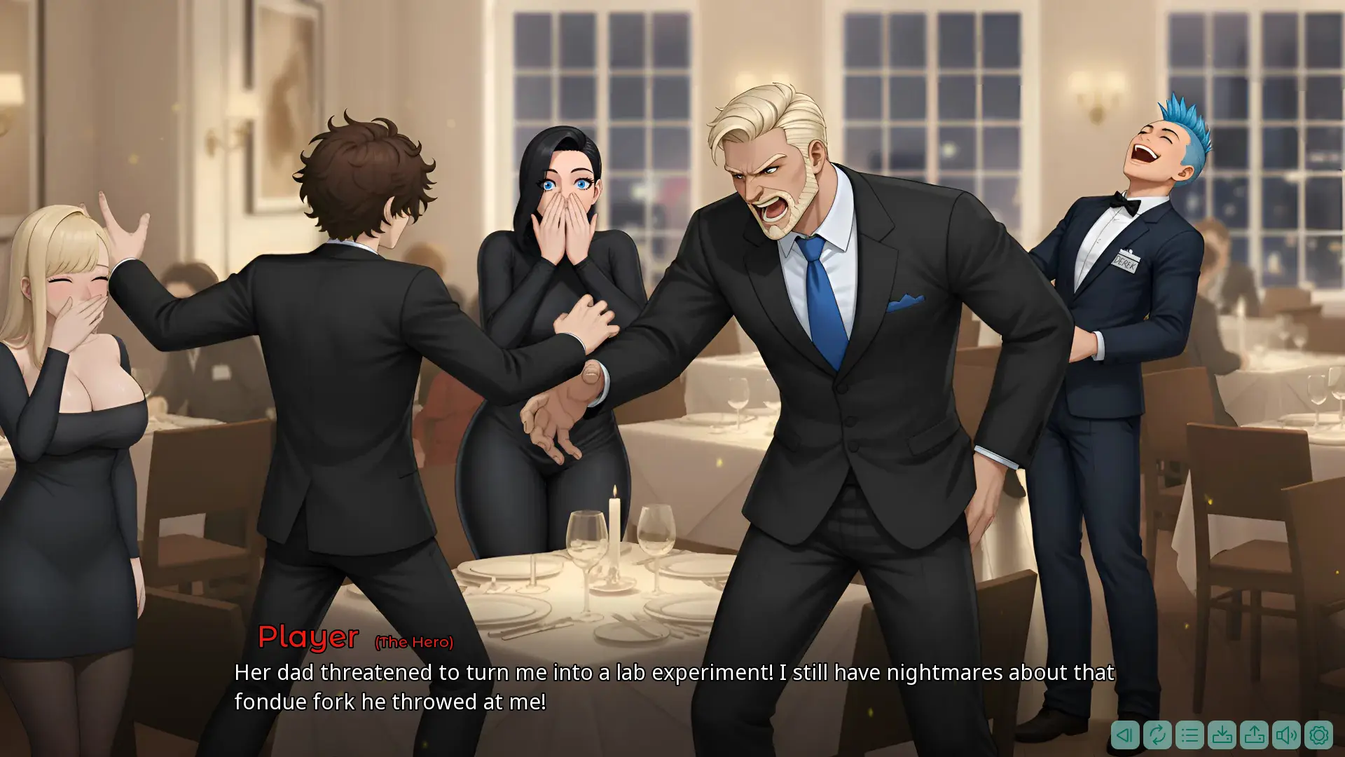 Stuck with My Ex’s Family and Zombies!? gameplay screenshot 14 (Ren'Py adult game) by Puushi Sama & EmperoXXX – free download